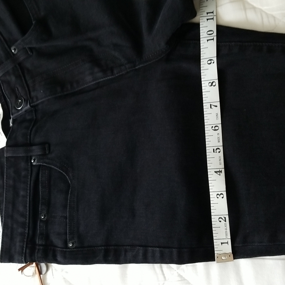Slvrlake Crystal Bootcut Leg Jeans Size 28 Black - Picture 9 of 9